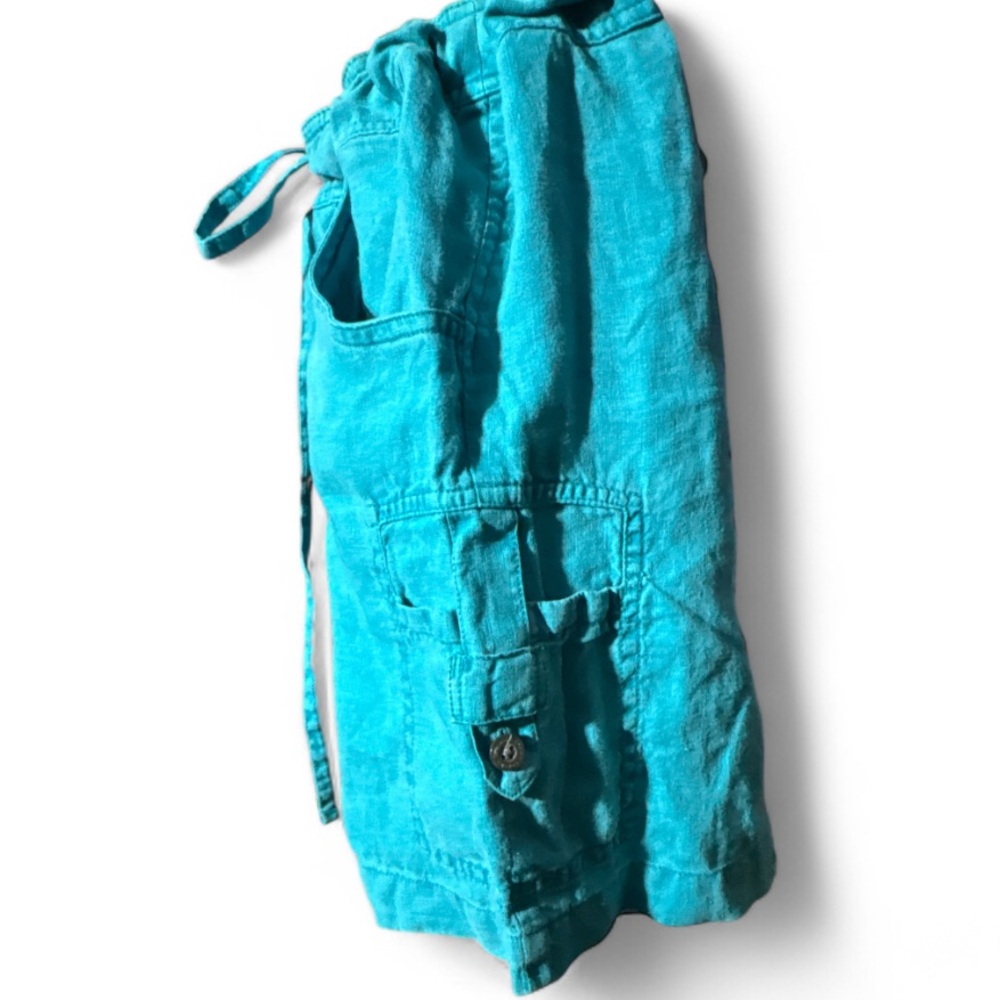 Tommy Bahama Pagoda Blue Cargo Shorts - Size 12 - Picture 4 of 10